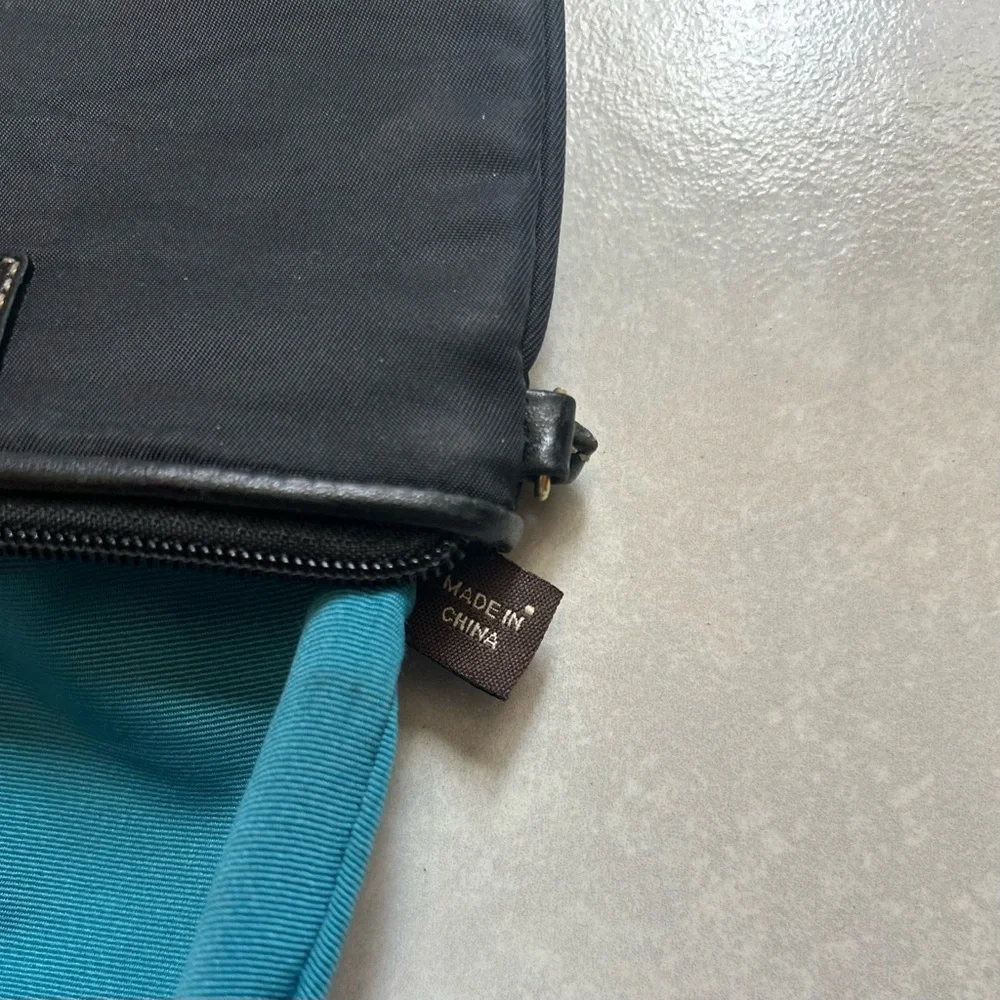 Coach Small Nylon Wristlet - Picture 11 of 13